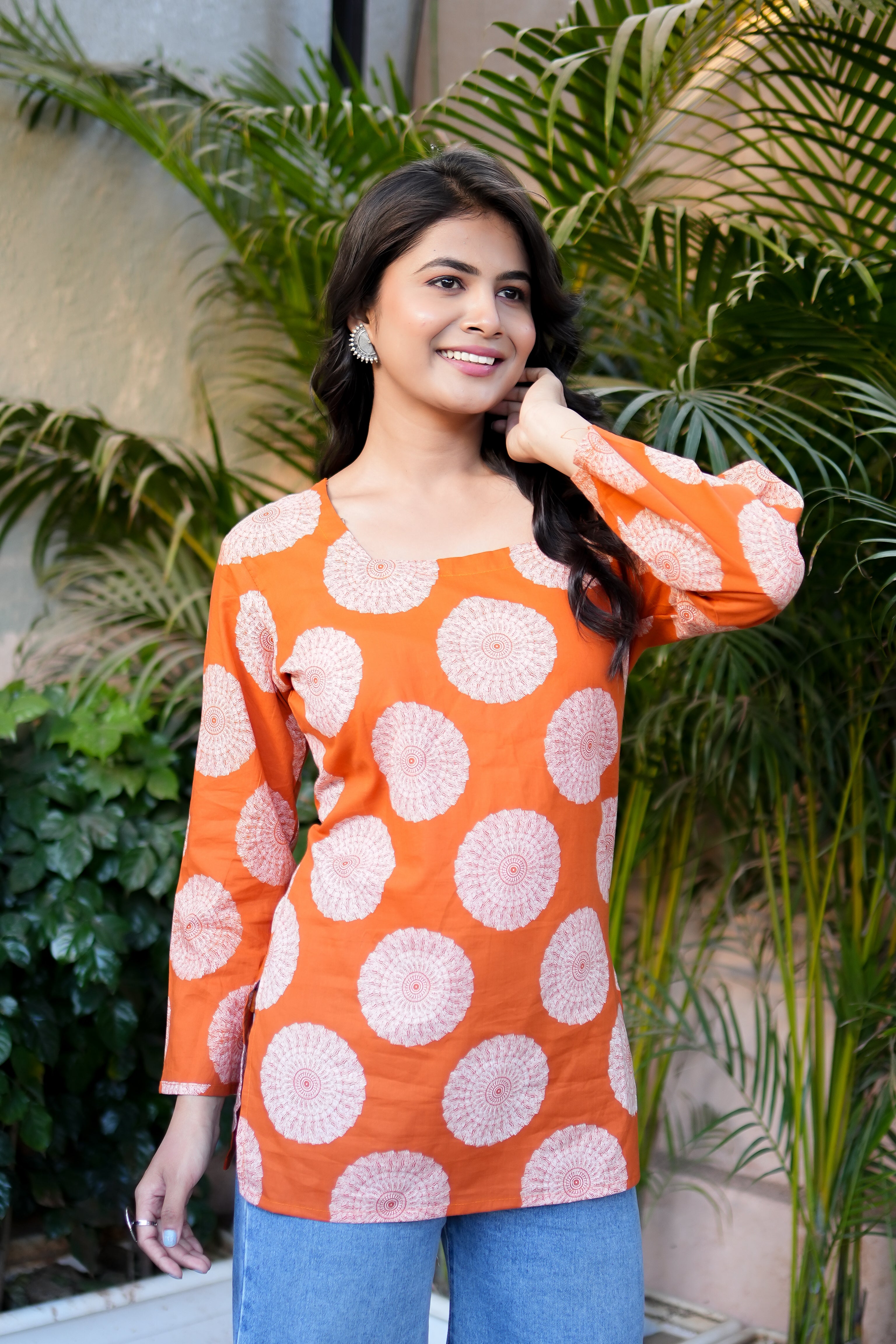 Square Exclusive short kurti
